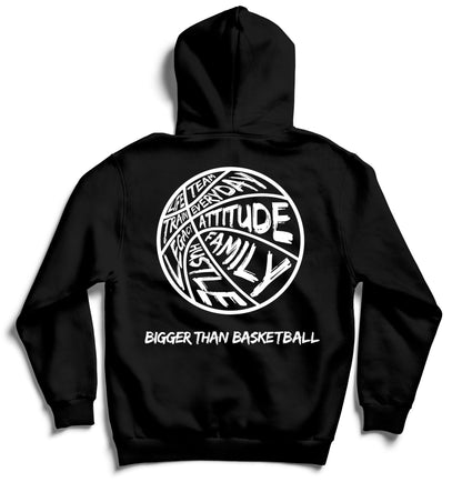Bigger Than Basketball Black Hoodie