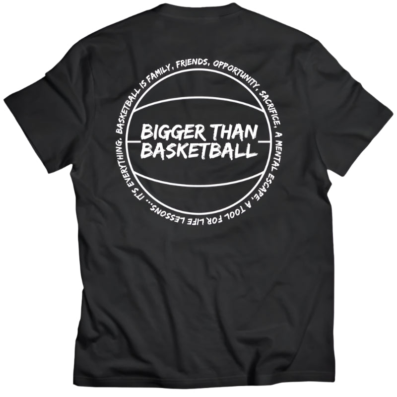 Beyond Basketball Black Graphic T-Shirt