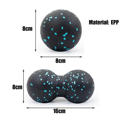 Peanut Massage Ball for Myofascial Release and Recovery