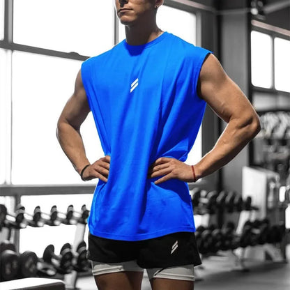 Men’s Quick-Dry Sleeveless Gym Tank Top