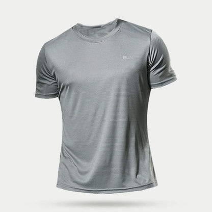 Men’s Quick-Dry Short Sleeve Gym T-Shirt