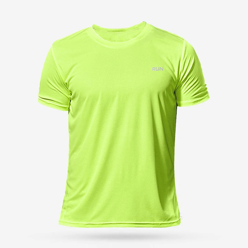 Men’s Quick-Dry Short Sleeve Gym T-Shirt