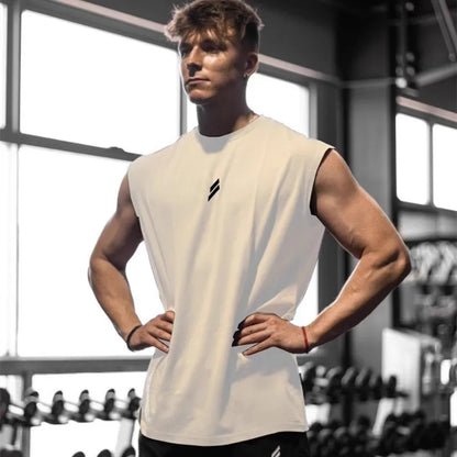 Men’s Quick-Dry Sleeveless Gym Tank Top