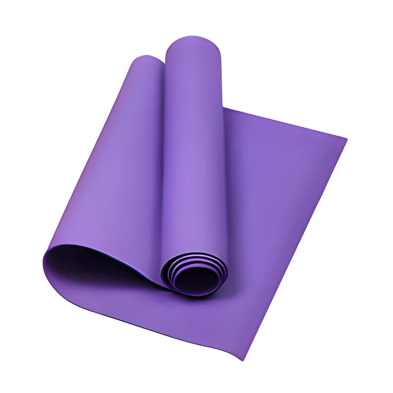 4mm Non-Slip EVA Yoga Mat for Pilates and Fitness