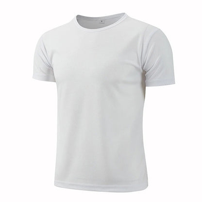 Men’s Multicolor Quick-Dry Sports Training T-Shirt