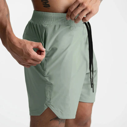 Men’s Quick-Dry Running Shorts for Fitness and Casual Wear