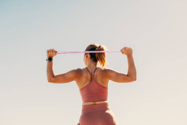 Portable Resistance Bands for Home Workouts and Pilates