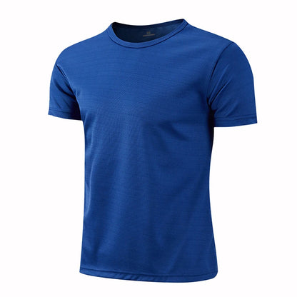 Men’s Multicolor Quick-Dry Sports Training T-Shirt
