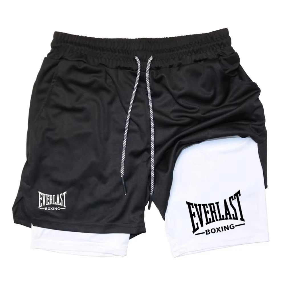Men’s EVERLAST Compression Basketball Gym Shorts