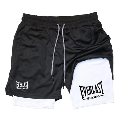 Men’s EVERLAST Compression Basketball Gym Shorts