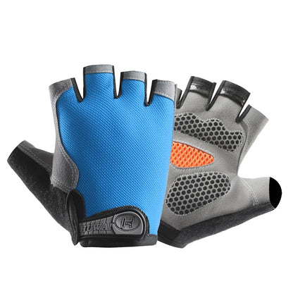 Breathable Anti-Slip Fingerless Workout Gloves