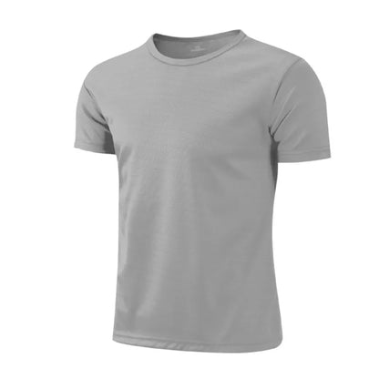 Men’s Multicolor Quick-Dry Sports Training T-Shirt