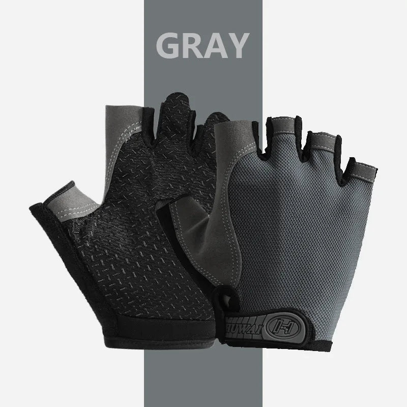 Breathable Anti-Slip Fingerless Workout Gloves