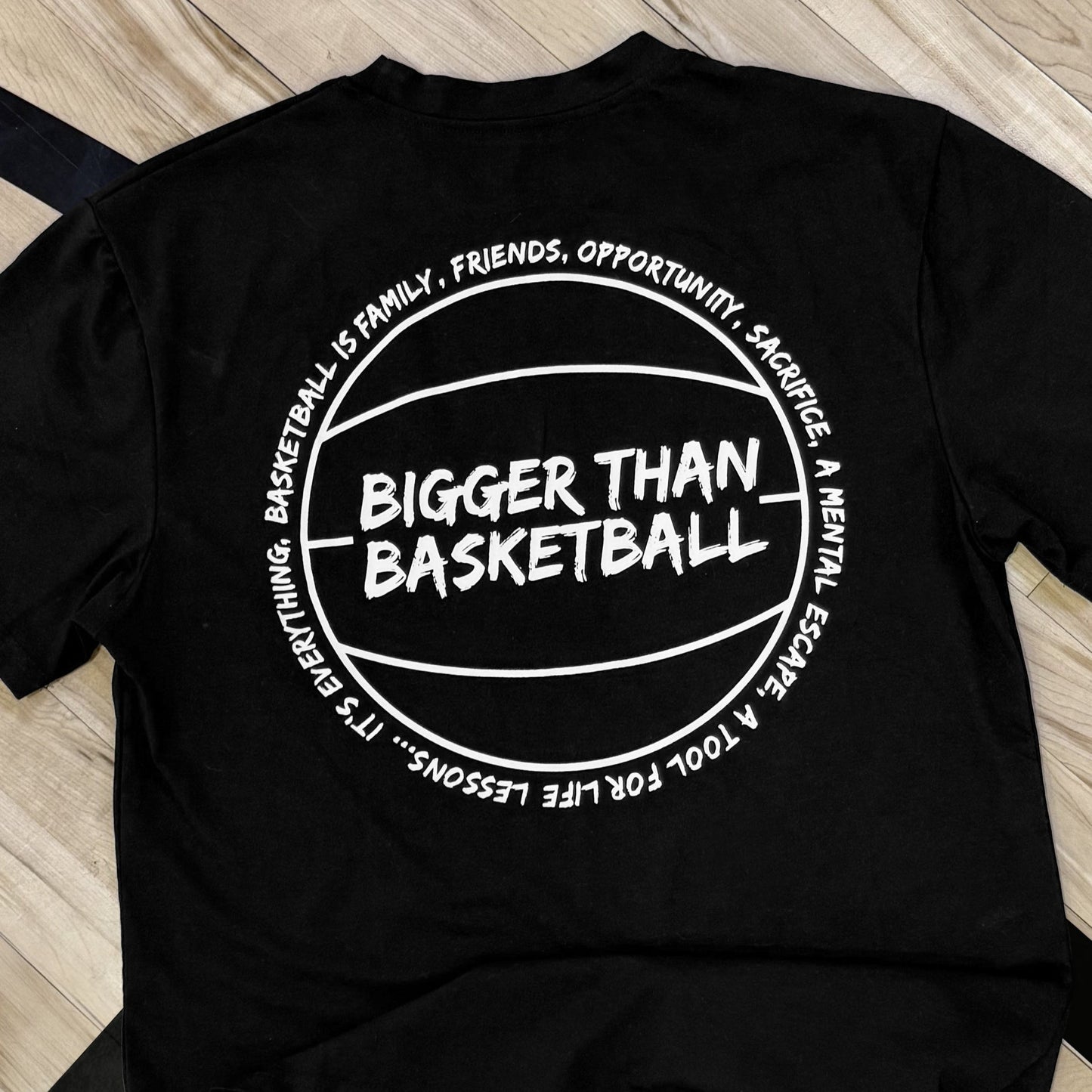 Beyond Basketball Black Graphic T-Shirt