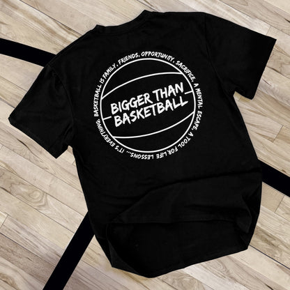 Beyond Basketball Black Graphic T-Shirt