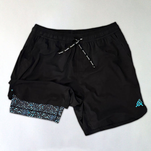 Pickleball Shorts - Dark Mode Edition